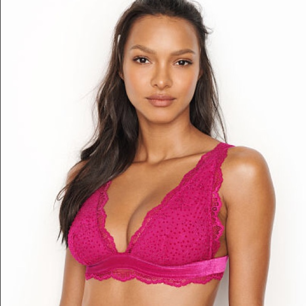 Victoria’s Secret velvet bralette